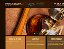 Tablet Screenshot of huissier-toulon.com